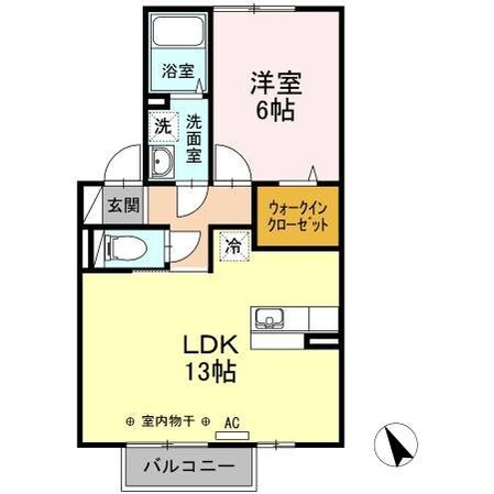 グランモアシティ　A棟の物件間取画像